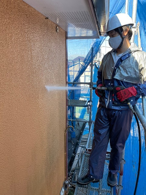 高圧洗浄　外壁塗装　屋根塗装