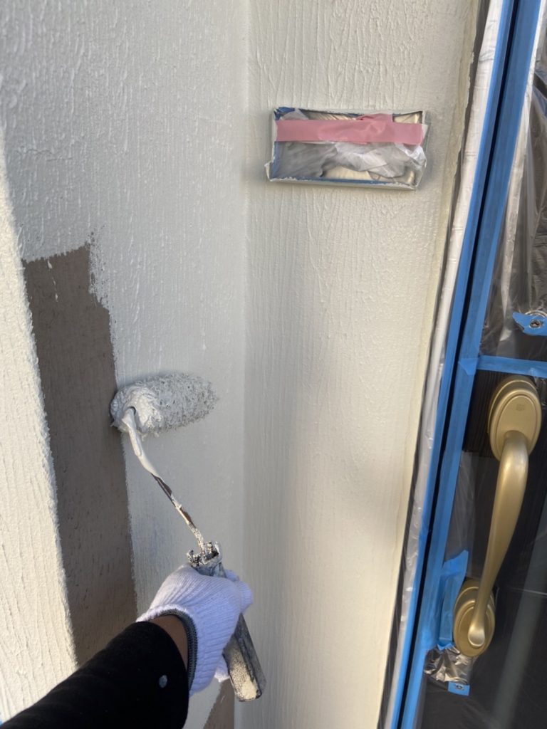 外壁塗装　ジョリパット　2回塗り　ビーズコートフレッシュ