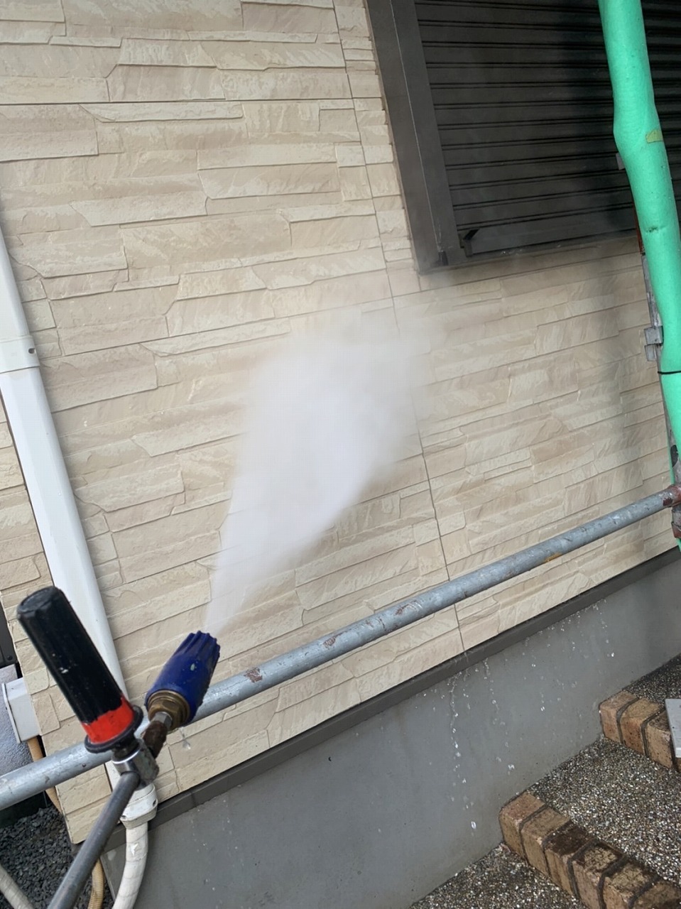 千葉市　高圧洗浄　外壁塗装　窯業サイディング　屋根塗装　新生スレート瓦