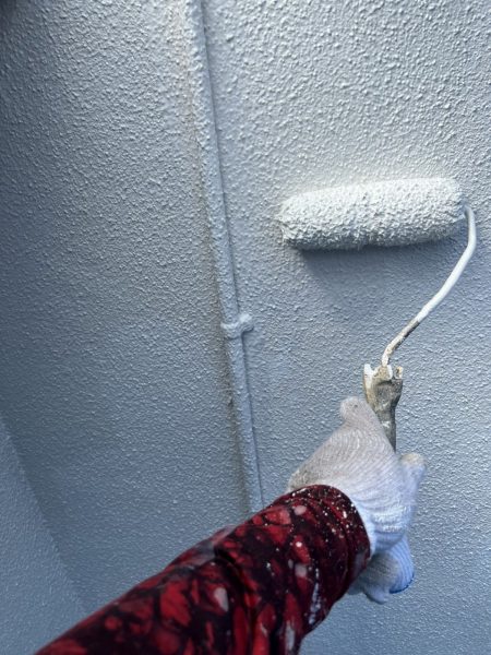 八千代市　外壁塗装　モルタル　中塗り　アレスダイナミックTOP