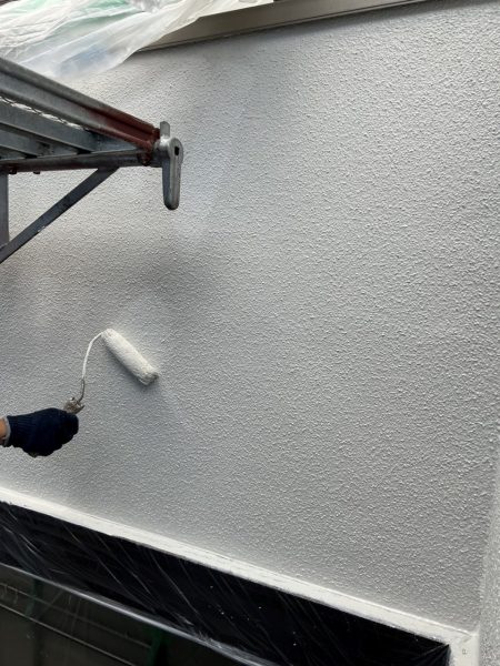 八千代市　外壁塗装　モルタル　上塗り　アレスダイナミックTOP