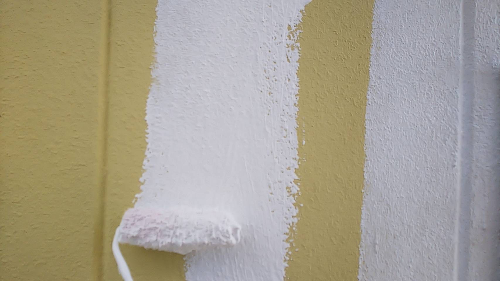 習志野市　外壁塗装　PC　下塗り　アレスダイナミックフィラー