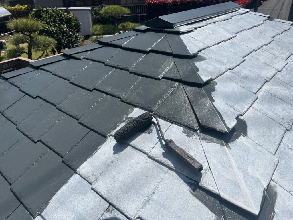 千葉市　屋根塗装　プラチナルーフバインダー
