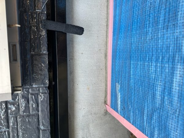 千葉市　付帯部塗装　水切り　ファインパーフェクトトップ