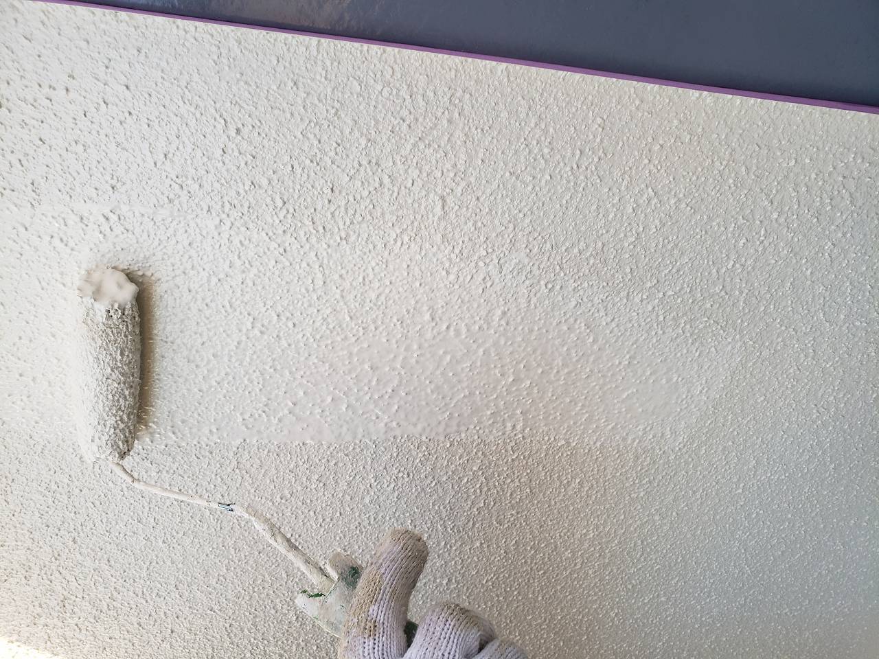 八千代市　外壁塗装　上塗り　アレスダイナミックTOP