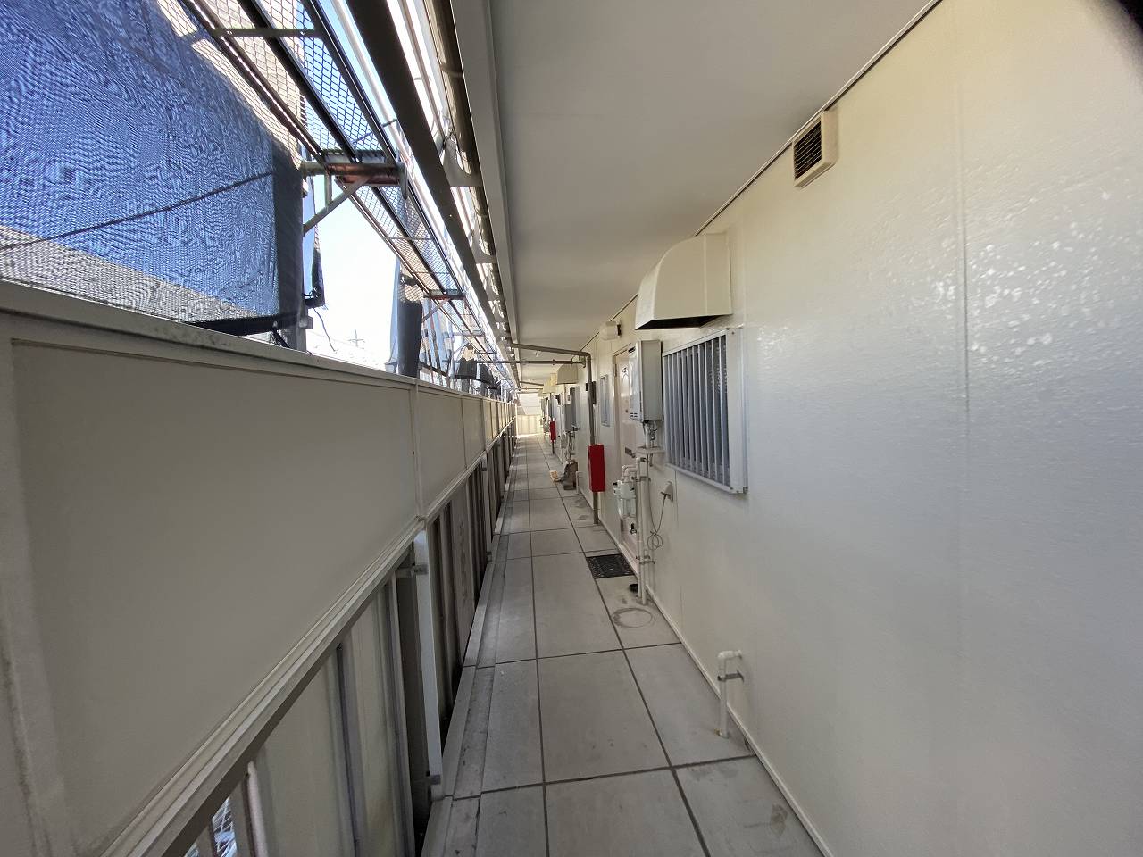 千葉市　アパート　検査　外壁　軒天井