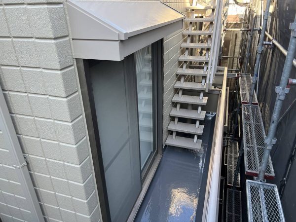 千葉市　検査　外壁　外階段　鉄部　バルコニー