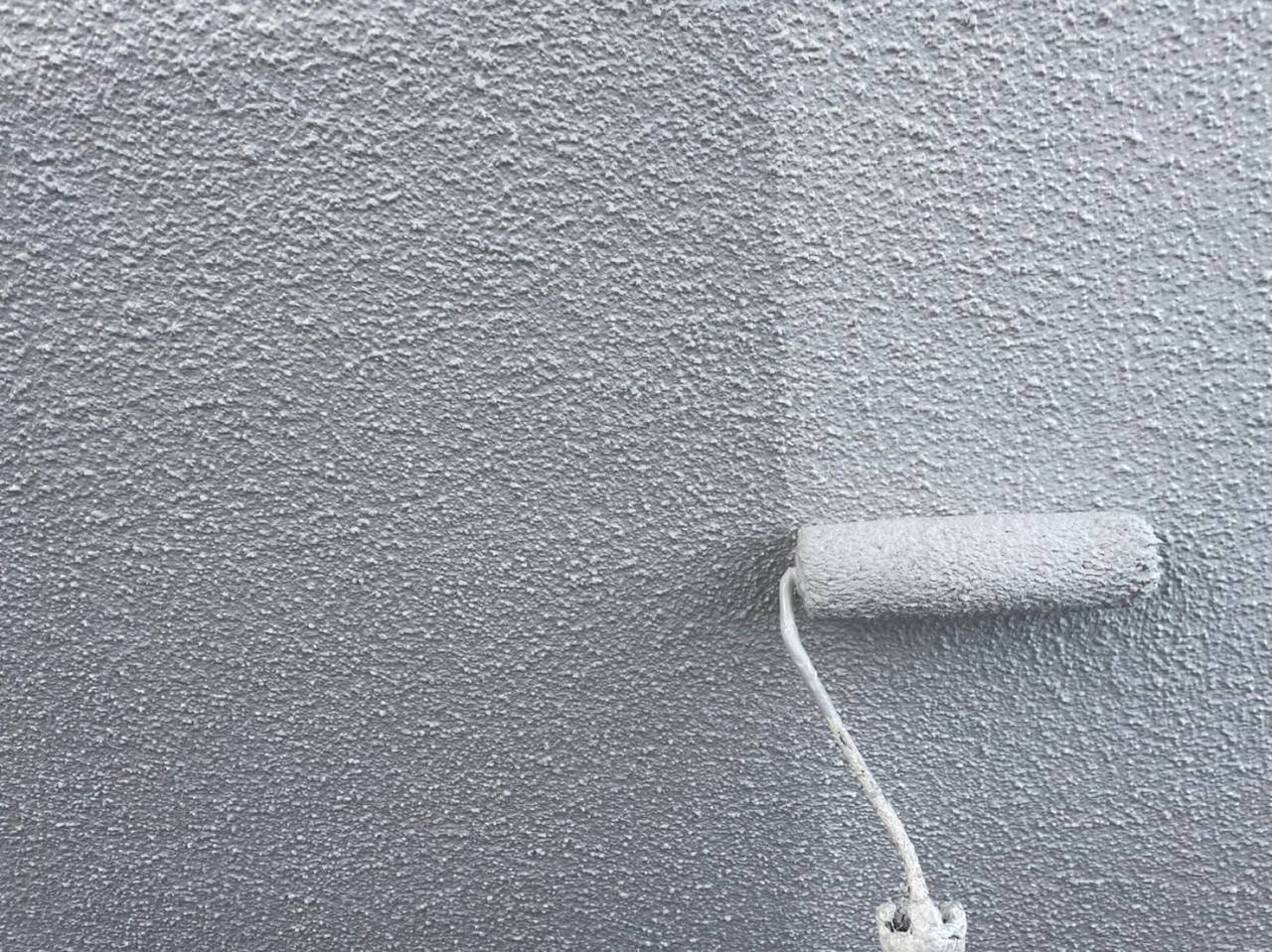 習志野市　外壁塗装　上塗り　アレスダイナミックTOP