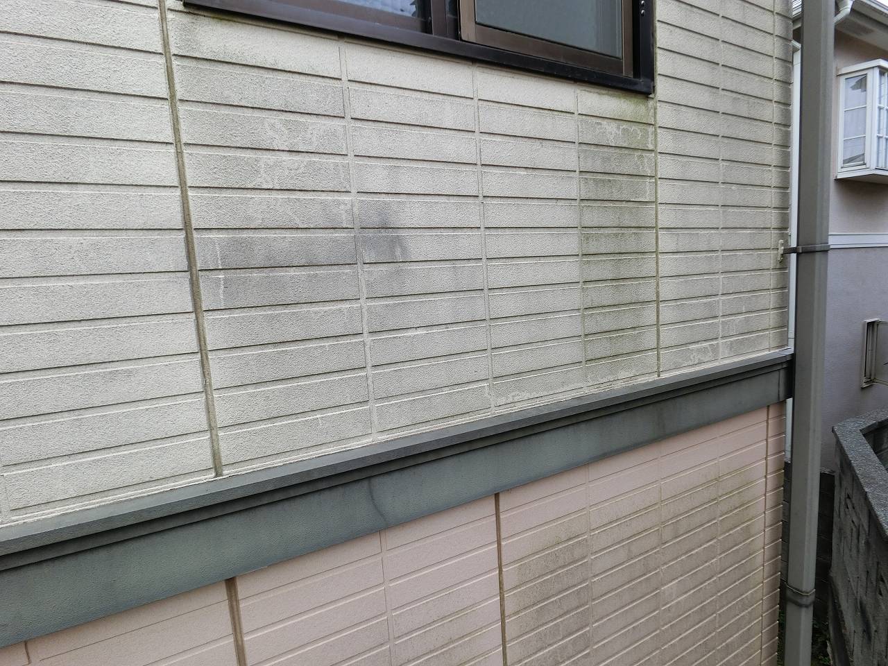 千葉市　アパート　診断　外壁　汚染　劣化