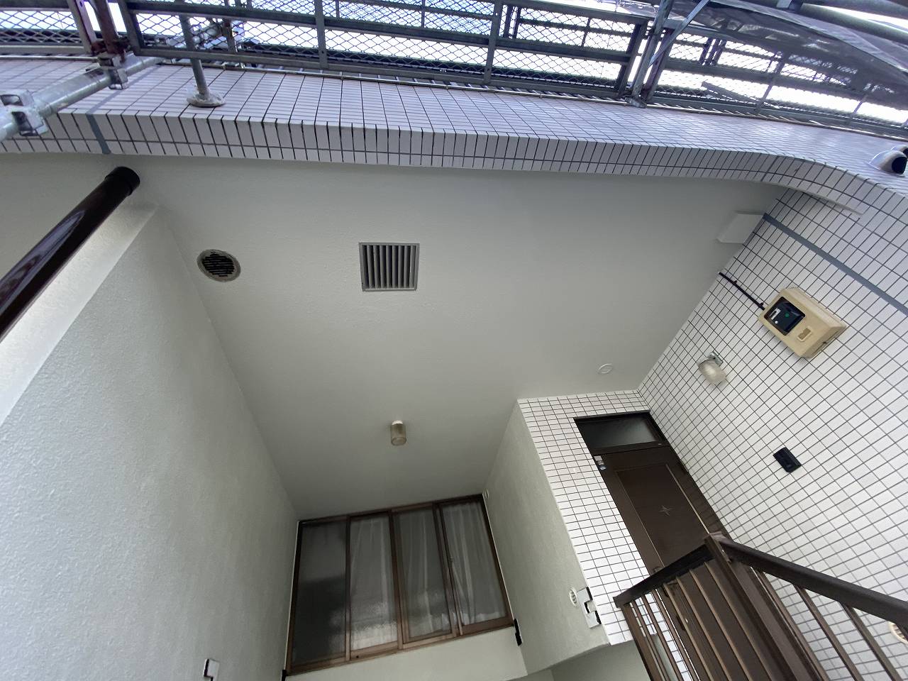 千葉市　アパート　検査　外壁　軒天井