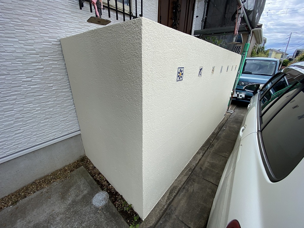 千葉市　検査　外壁　塀