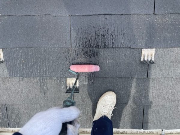 八千代市　屋根塗装　下塗り　ベストシーラー