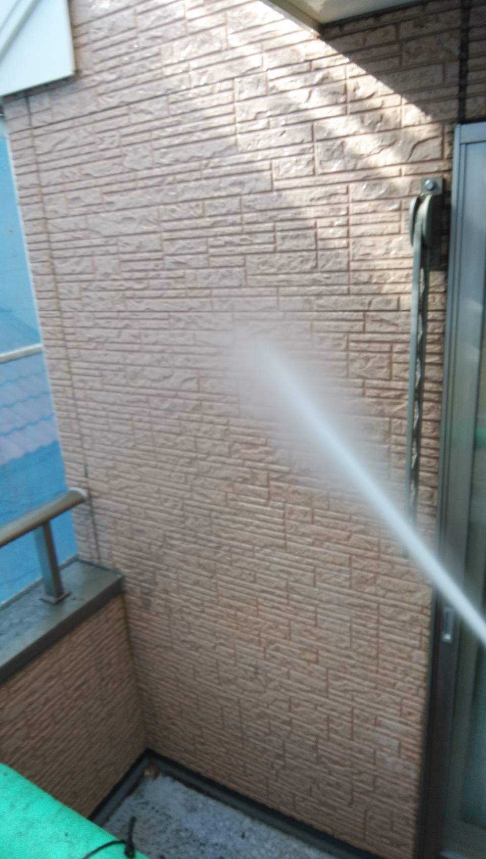 八千代市　外壁　高圧洗浄