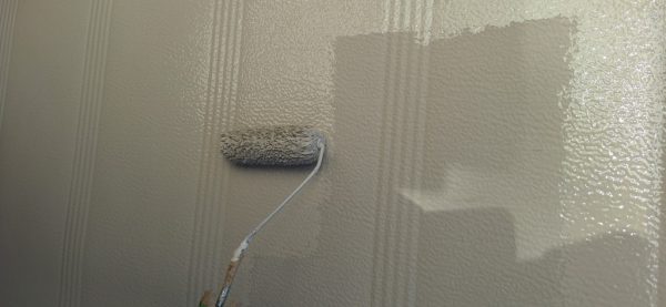 千葉市　付帯部塗装　雨戸　ファインパーフェクトトップ