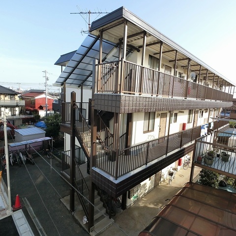 千葉市　アパート外壁塗装工事・屋上防水工事サムネイル